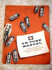 VR Tube Manual CBS Voltage Regulator Tubes 1956 9 Pages