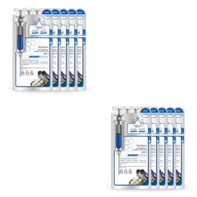 Deoproce Lab Therapy 2 Step Mask Pack Swallow's Nest Aqua 25ml*10ea - FREE SHIP