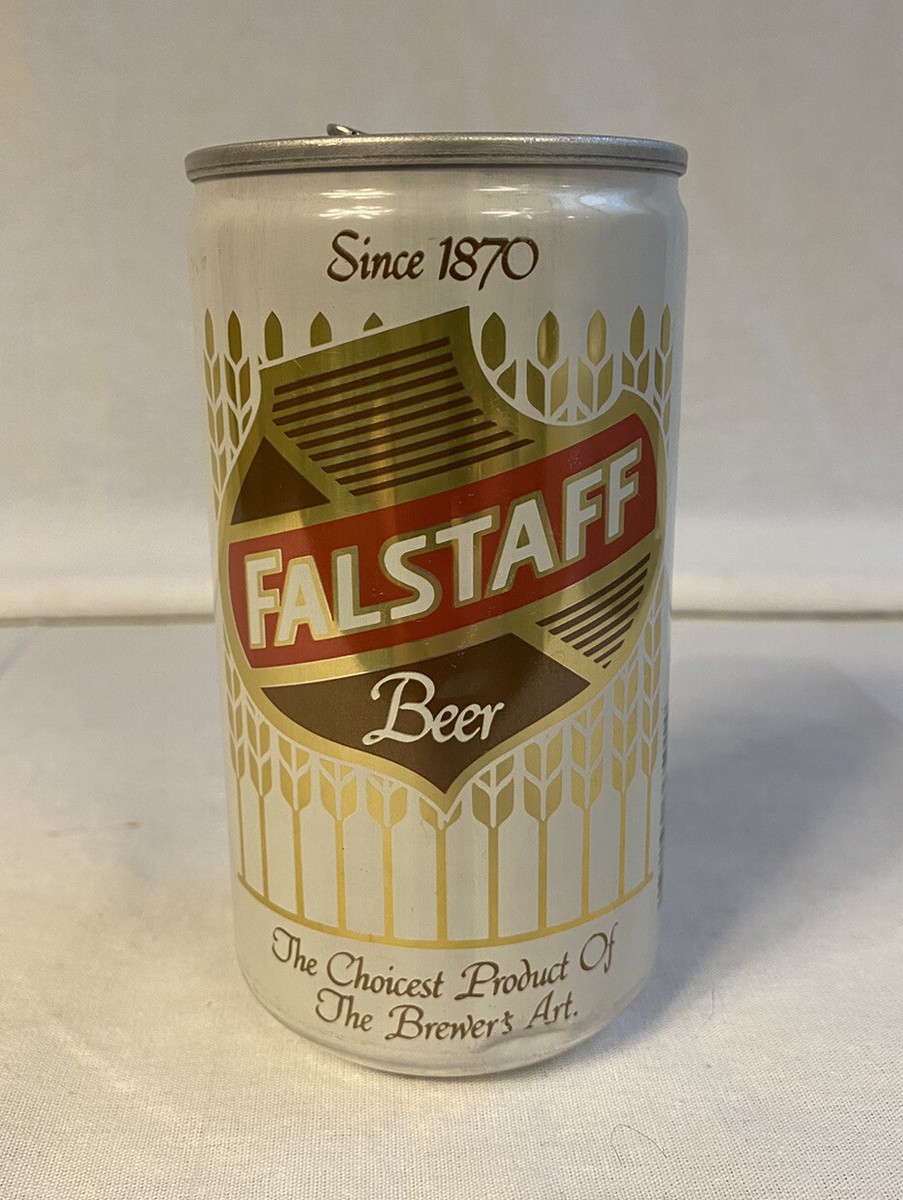 アメリカン ビンテージ 空き缶 FALSTAFF Vintage Falstaff Beer Can 12 oz Aluminum Top Opened Brewing Double