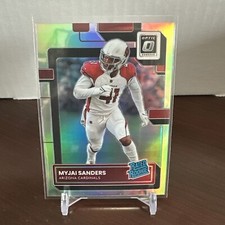 2022 Donruss Optic Silver Holo Prizm MYJAI SANDERS #284 Cardinals RC Rookie