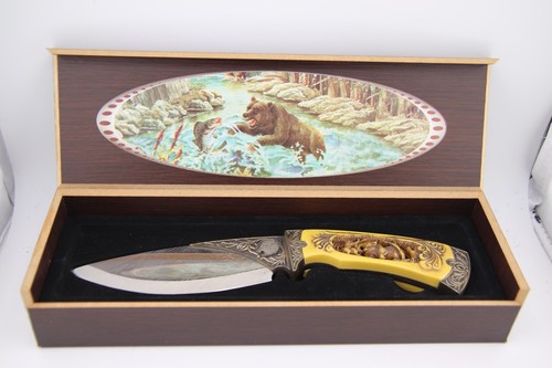 Collector's Decorated Hunting/Hiking/Camping Knife