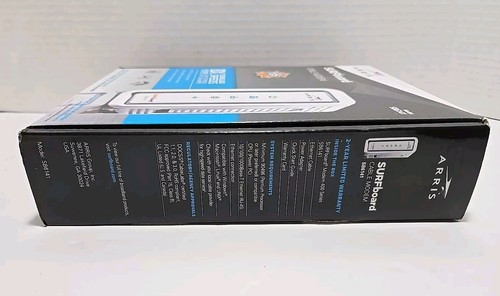 Arris SURFboard SB6141 Cable Modem DOCSIS 3.0 Up To 343 Mbps Opened Box - Picture 4 of 12