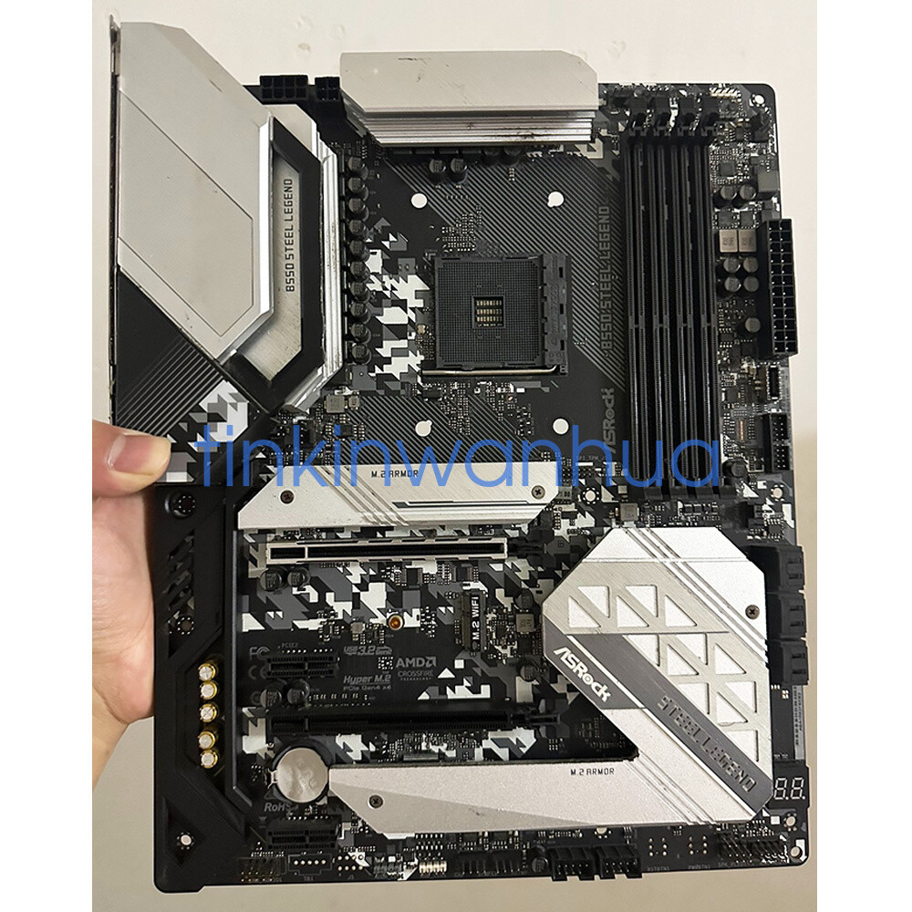 For ASRock B550 Steel Legend Motherboard Socket AM4 DDR4 DP+HDMI