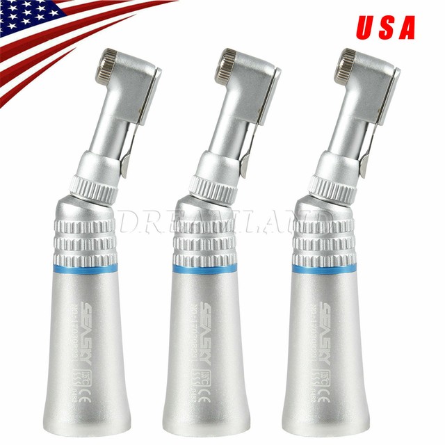 3PCSUSA Dental Low Slow Speed Handpiece Contra Angle