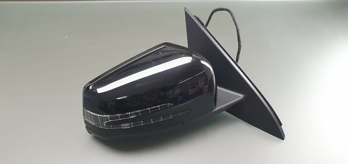 Original Mercedes W156 Exterior Mirror Ufb Electric Anklappbar Night Black Right - Picture 3 of 12