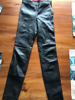 Tommy Hilfiger Echtleder Leggings Größe 2