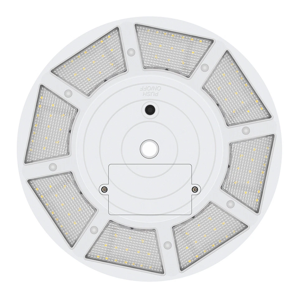 Luz de poste LED solar con bandera - Alto rendimiento 1100 lúmenes - LumeGen Foto 4 de 4