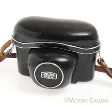 Zeiss Ikon Contarex "Bullseye" Camera Everready Case Black