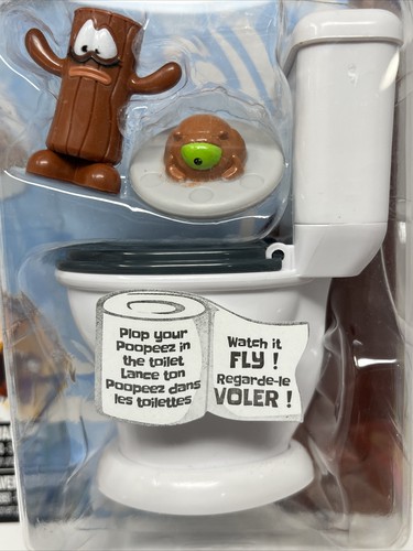 Poopeez Toilette Launcher Playset con 2 Mini Figure Esclusive Ragazzi Poop Youtube - Foto 3 di 8