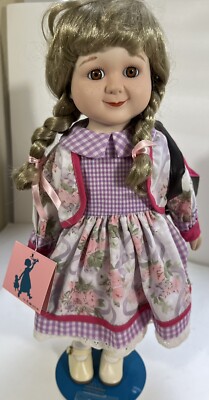 Marian Yu Designs 16  Doll With Certificate. Vintage. Rare Find.