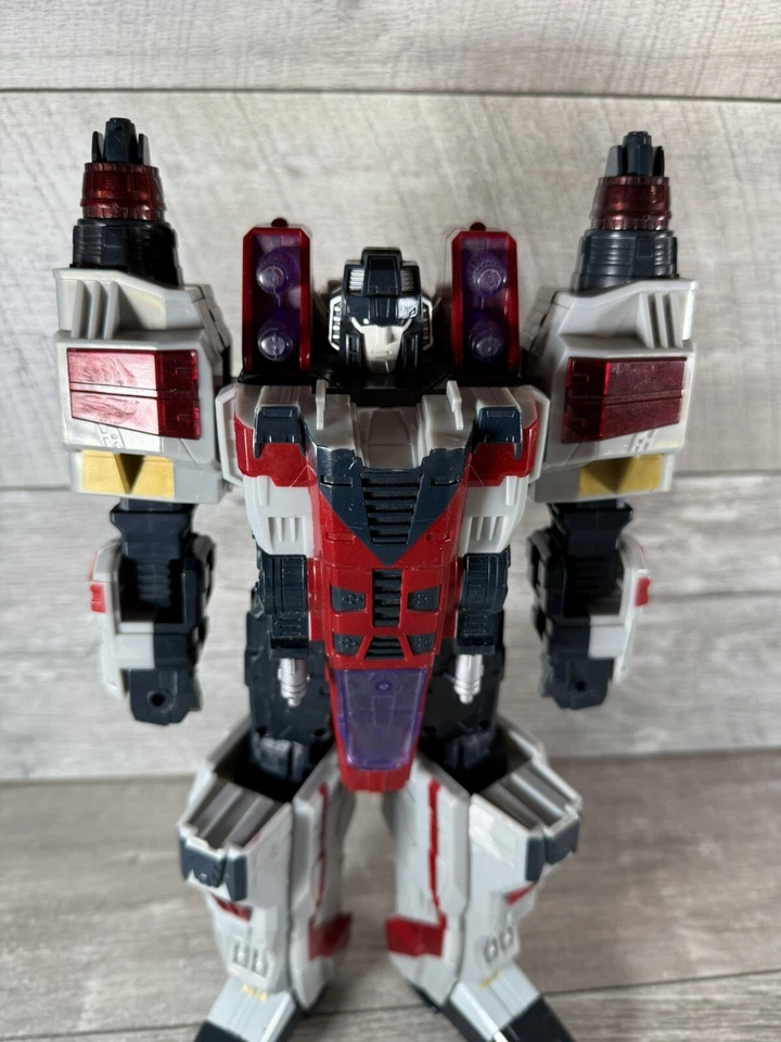 Transformers Cybertron Starscream Earth Planet Supreme Class 2004 Incomplete - Image 4 of 4