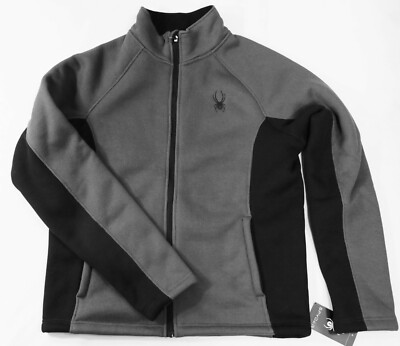 spyder fleece jacket men's