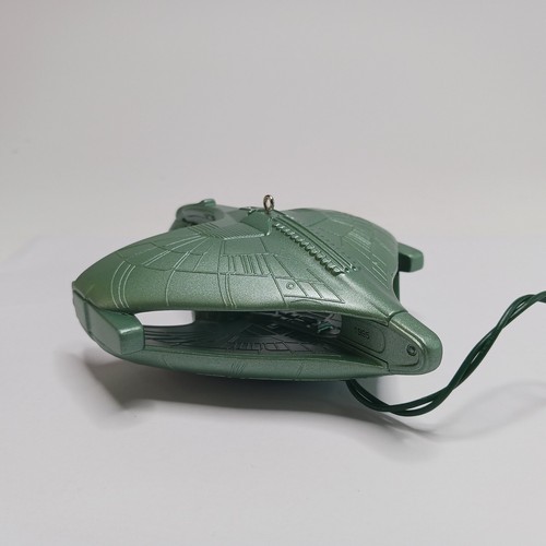 Hallmark Andenken Weihnachtsschmuck 1995 Romulan Warbird Light Magic Vintage - Bild 5 von 12
