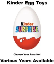 Kinder Surprise Egg Toys-Various Years and Sizes-Choose!