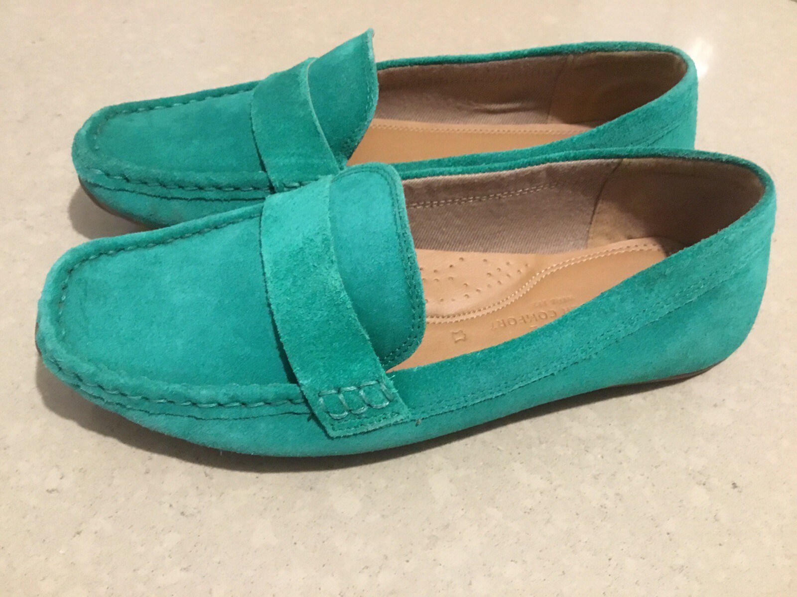 Next Suede Wide Fit Loafers eBay