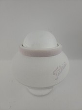 Vintage Titleist Atexace Woman's Golf Visor Made In USA - Tan - Used