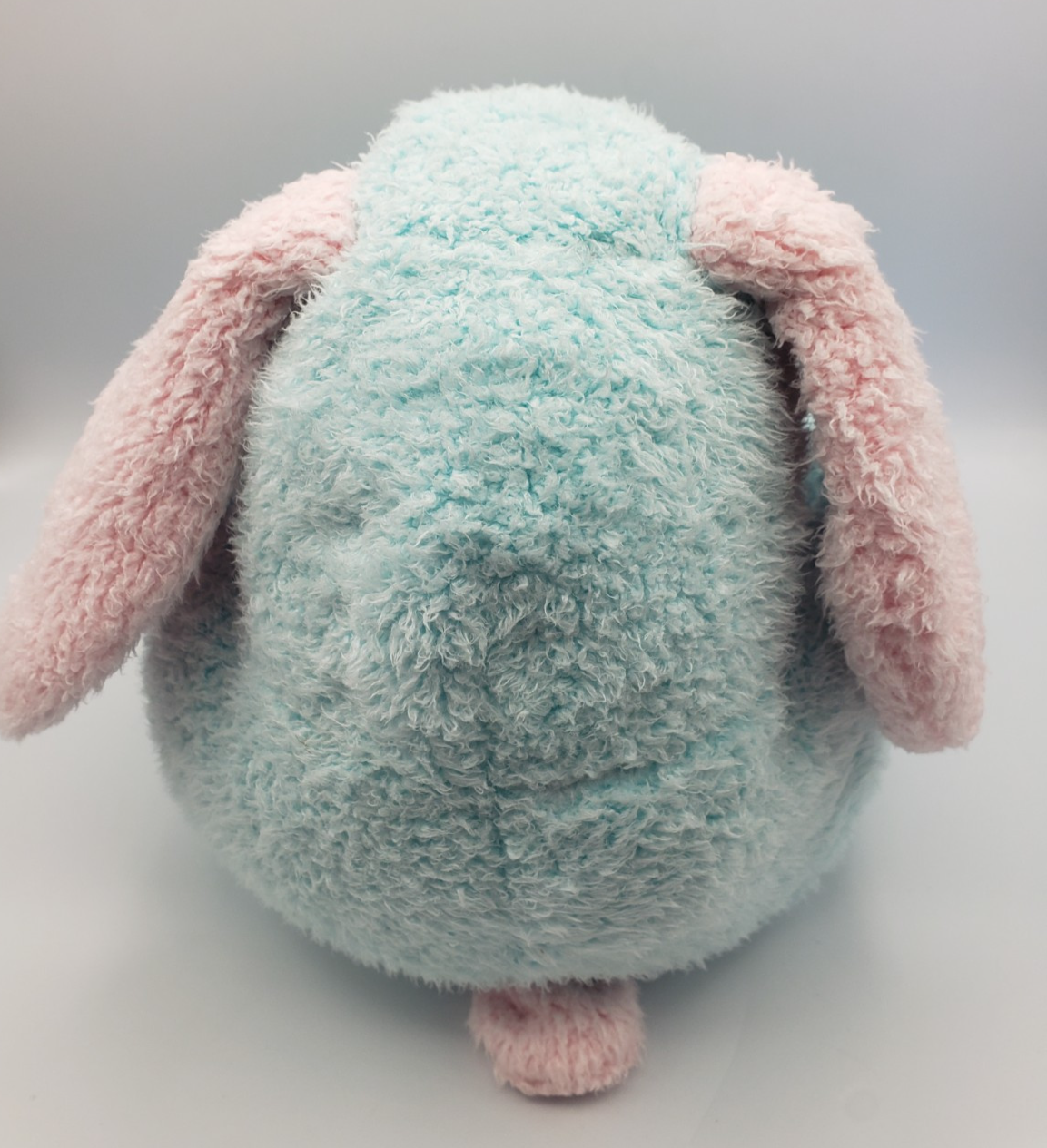 Ty Bunnybaby Baby Bunny Rabbit Plush Blue Pink Rattle Lovey Stuffed ...