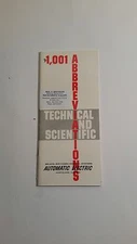 VINTAGE AUTOMATIC ELECTRIC 1,001 EBBREVIATIONS MANUAL 