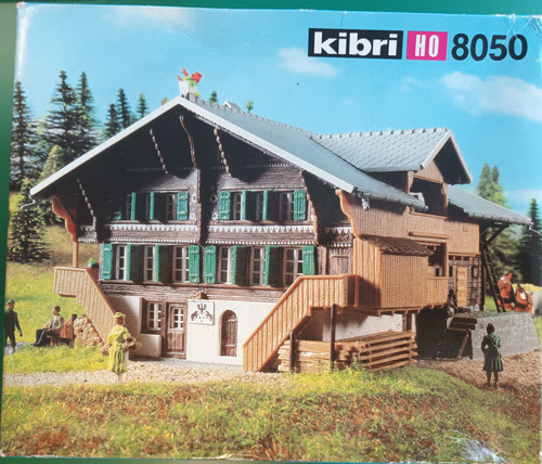 Kibri H0 B-8050 Kit Kit Kit Simmental Granja en EMBALAJE ORIGINAL | Zustand: Gebraucht