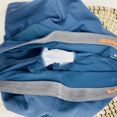 Nike Tennis Skirt Skort Size Medium Navy Blue - Picture 6 of 6