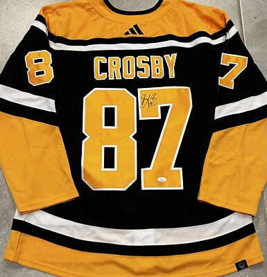 SIDNEY CROSBY SIGNED PITTSBURGH PENGUINS ADIDAS