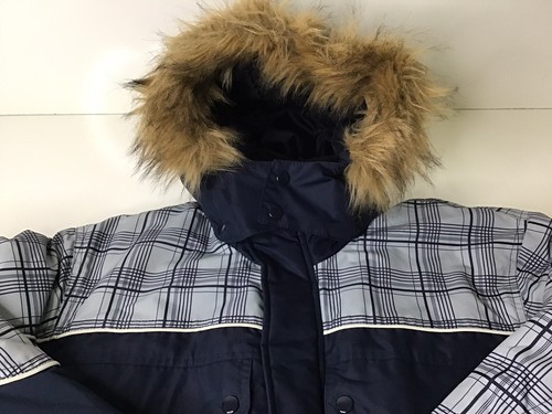 Scandia Woods Men’s Large Insulated Jacket Coat w/Removable Faux Fur Edged Hood - Picture 15 of 15