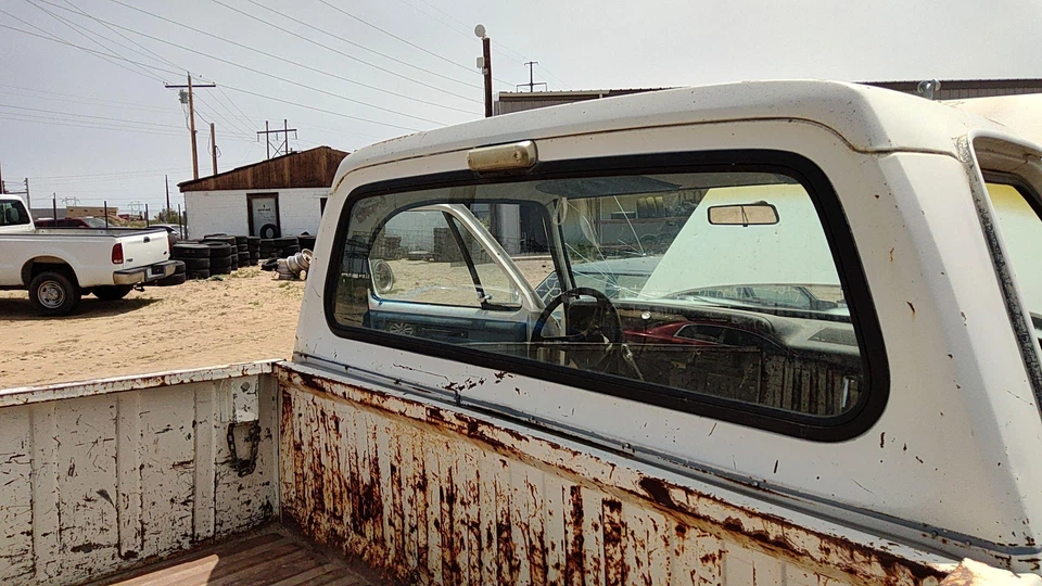 1981-1993 Dodge Ram W250 vidro traseiro janela traseira fixa fabricante de equipamento original 4160655 - Imagem 2 de 4