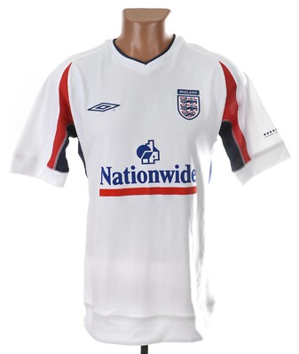 ENGLAND 2002/2004 TRAINING FOOTBALL SHIRT JERSEY UMBRO SIZE S ADULT