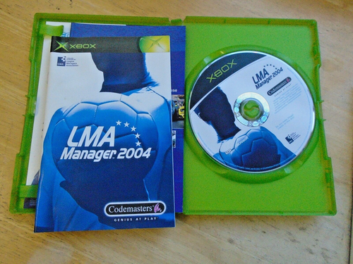 LMA Manager 2004 - Microsoft Xbox - PAL UK Exclusive - Complete - VGC - Picture 3 of 3
