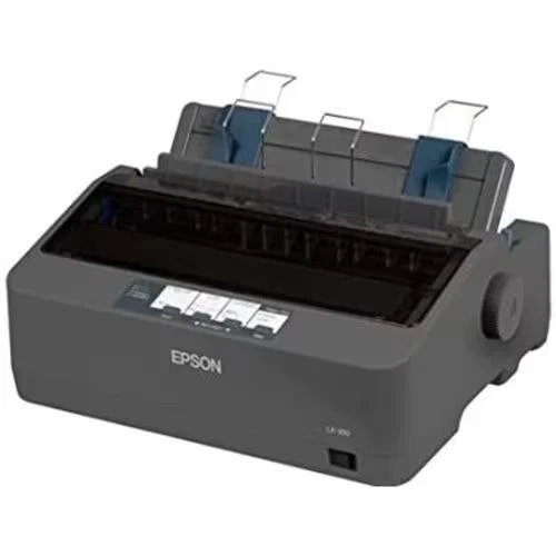 Epson C11CC24001 LX-350 9-Pin Dot Matrix Printer Black 80Col USB Parallel Serial - Image 3 of 4