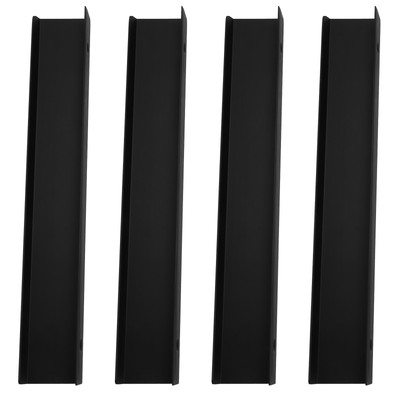 4PCS Black Door Seam Handle Wardrobe Cabinet Door Non-Punch Invisible3777
