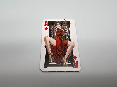 BLACK LAGOON Mini card Playing cards 20th Anniversary Japanese Rare F/S