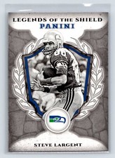 Steve Largent 2017 Panini #LS-SL Legends of the Shield Seattle Seahawks 2-14