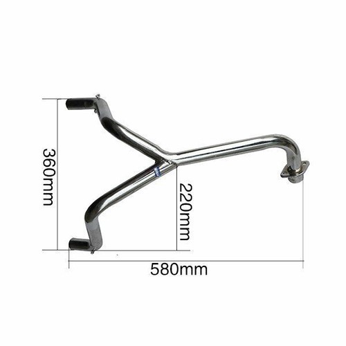 HMParts Monkey Dax ATV Auspuffkrümmer TYP 18 neu - 第 2/2 張圖片