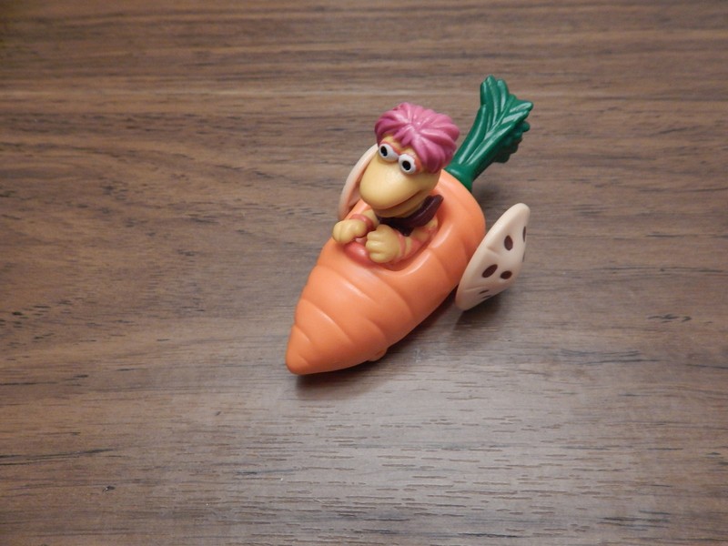 McDonald's 1988 Vintage Henson Fraggle Rock Gobo Carrot Car Happy Meal Toy