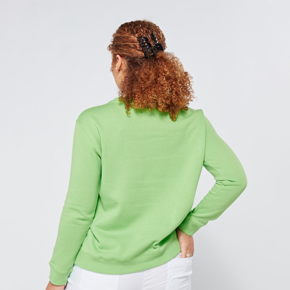 Swing Out Sister Ladies Embossed Golf Sweatshirt in Emerald Green eBay