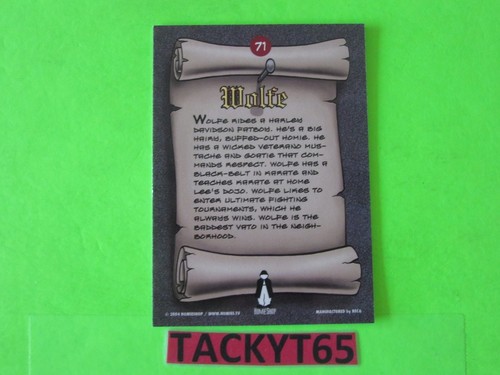 HOMIES 2004 NECA SINGLE TRADING CARD(S) NEW YOU CHOOSE - Picture 64 of 64