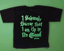 Harry Potter 'Up To No Good' Glow in the Dark Kids Sz. S 6/7 Ships Free  14.14