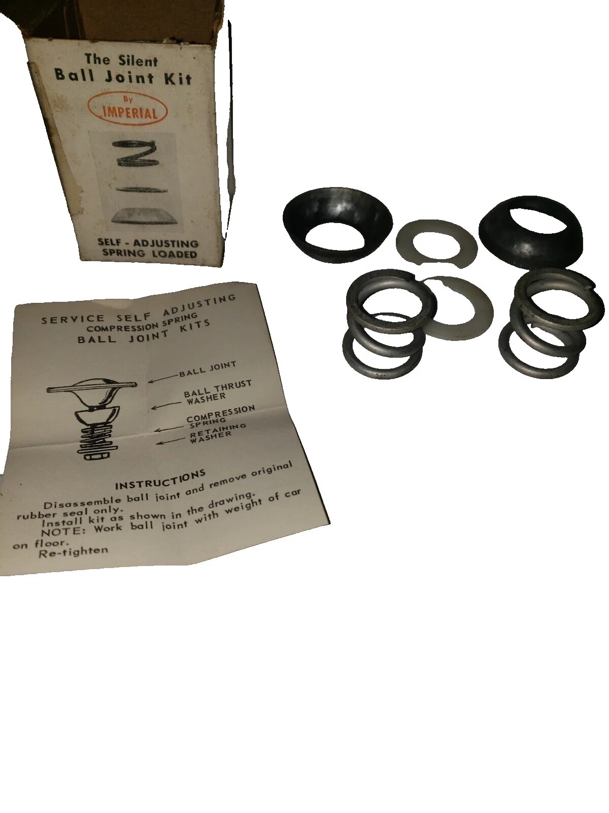 Brazos de control Imperial para automóviles y camiones, conjuntos y articulaciones de rótula