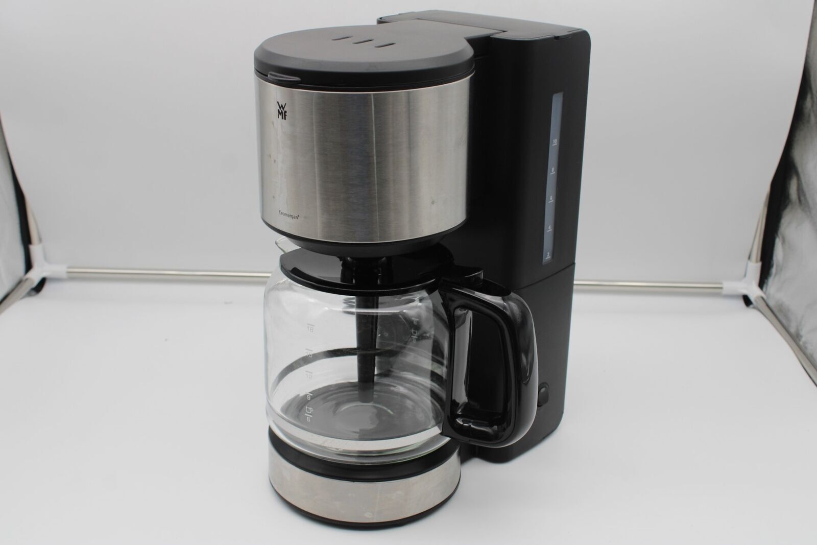WMF Stelio Aroma Filterkaffeemaschine mit Glaskanne, Filterkaffee, Tropfstop,