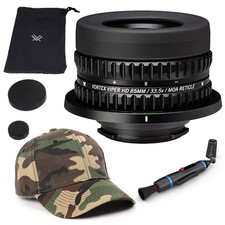 Vortex Optics Viper HD Reticle Eyepiece Ranging MOA with CF Hat and Pen Bundle