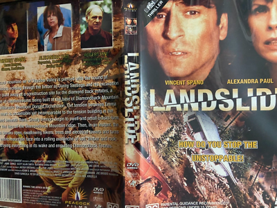 Landslide ex-rental region 4 DVD (2005 Vincent Spano adventure