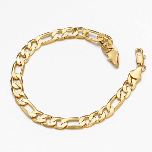Copper Men Bracelet Hand Chain Link Bracelet Statement Jewelry Men - 第 2/18 張圖片