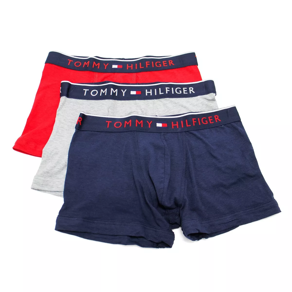 Tommy Hilfiger Men's Essential Luxe Stretch Trunks 3 Pack | eBay