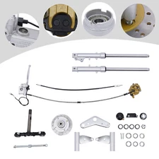 Front Fork Set with Disc Brake Assembly for Honda Z50 Monkey Bike