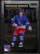 2020 O-Pee-Chee Platinum  Vitali Kravtsov #156 Marquee Rookies  New York Rangers