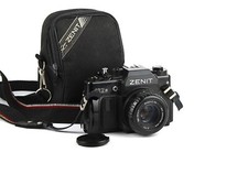 Soviet camera ZENIT 122B Lens MC ZENITAR - M2 f2/50mm 