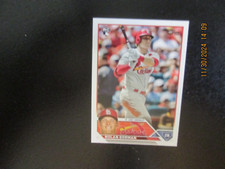 NOLAN GORMAN CARDINALS 2023 TOPPS ROOKIE CARD  #16. rookie card picture