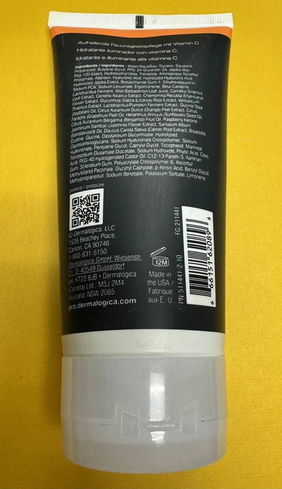 DERMALOGICA PRO: Biolumin-C Gel Moisturizer. 6 fl.oz /177 ml. Sealed / Authentic - Image 2 of 3