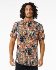 Rip Curl CORAL Men's Barrel Killa Short Sleeve Shirt, US 2X-Large